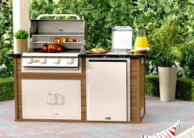 Bull BBQ Power Q Core Outdoor Kitchen Island thumbnail 2