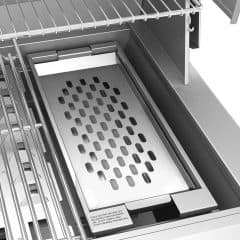 Hestan 6-Inch Stainless Steel Countertop Trash Chute with Cutting Board & Cover thumbnail 3
