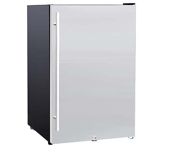 Summerset Grills 22-Inch 4.1 Cu. Ft. Deluxe Outdoor Approved Stainless Steel Compact Refrigerator thumbnail 1