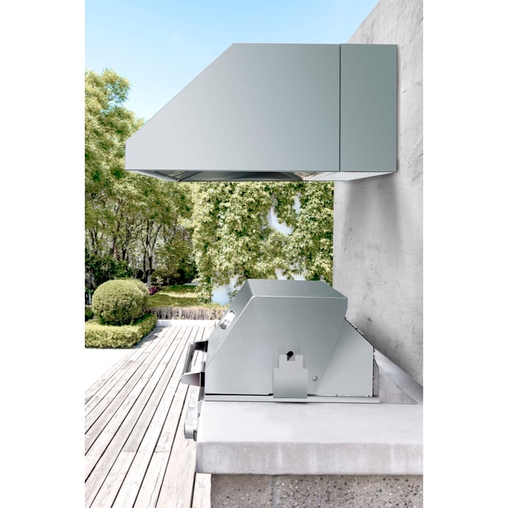 Summerset Grills 42-Inch Stainless Steel Outdoor Rated Vent Hood with 2,000 CFM Motor and Mounting Bracket thumbnail 4