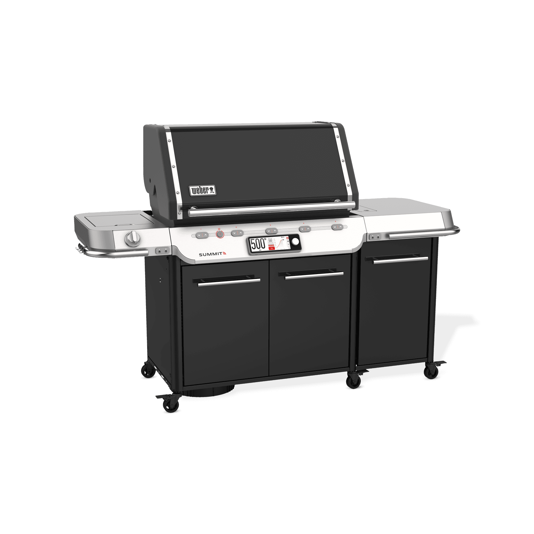 Weber Grills Summit Smart Fs38x E Wi Fi Connected Freestanding Gas Grill Rotisserie Sear Burner and Side Burner thumbnail 9
