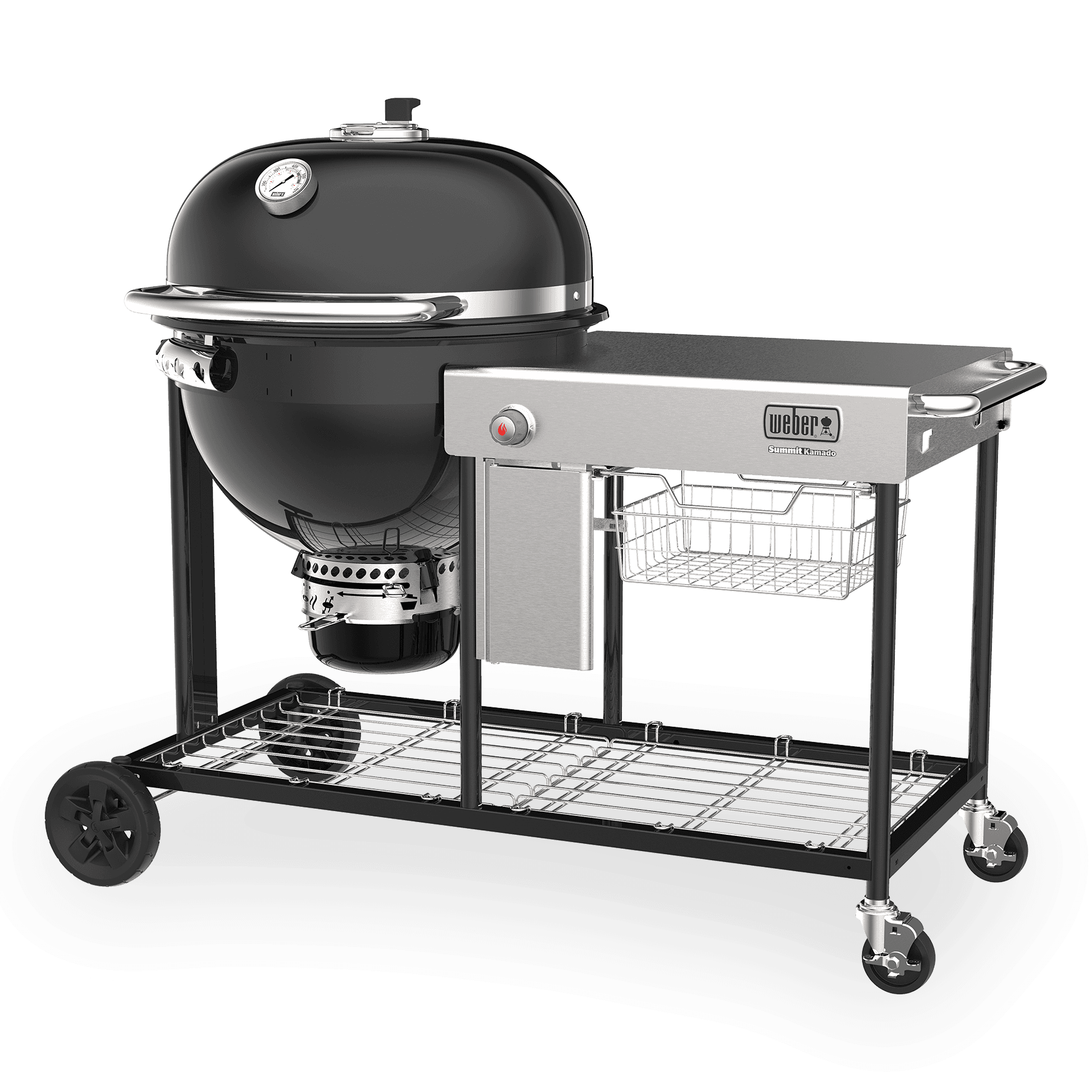Weber Grills Summit 24-Inch Kamado S6 Charcoal Grill Center thumbnail 9