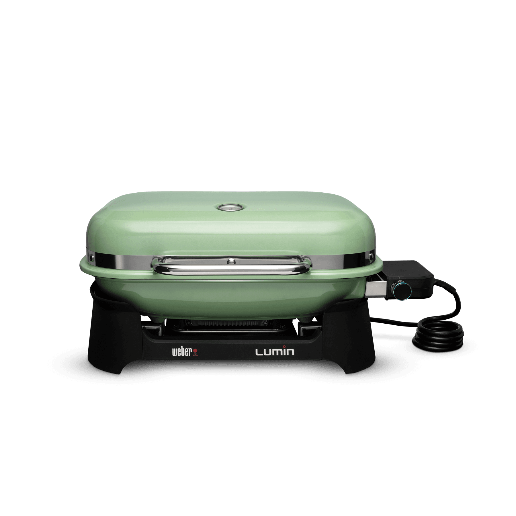Weber Grills Lumin 2000 26-Inch 120V Portable Electric Grill - Light Green