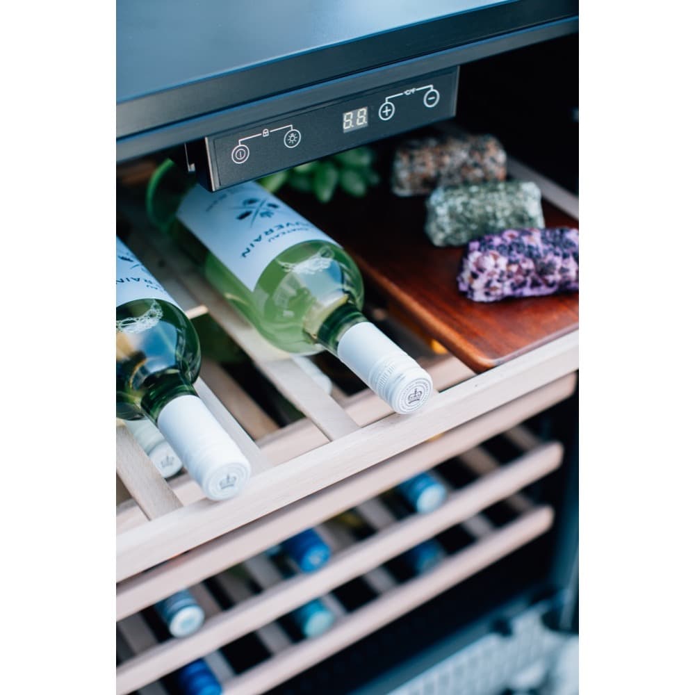 Summerset Grills 24-Inch 5.3 Cu. Ft. 54-Bottle Capacity Outdoor Rated Wine Cooler with Locking Door & Towel Bar Handle thumbnail 10