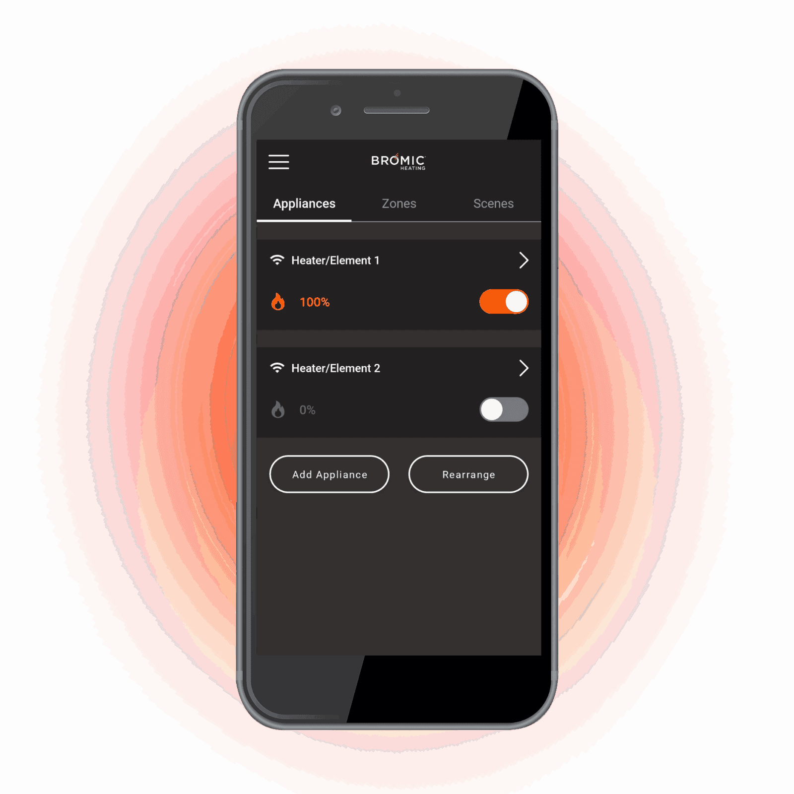 Bromic Heating Affinity Smart Heat Eclipse Pendant Controller thumbnail 4
