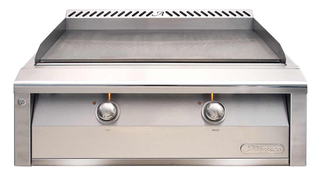 Alfresco Grills 30-Inch 2-Burner Freestanding Propane Gas Commercial Style Flat Top Griddle - Traffic Yellow — image 1