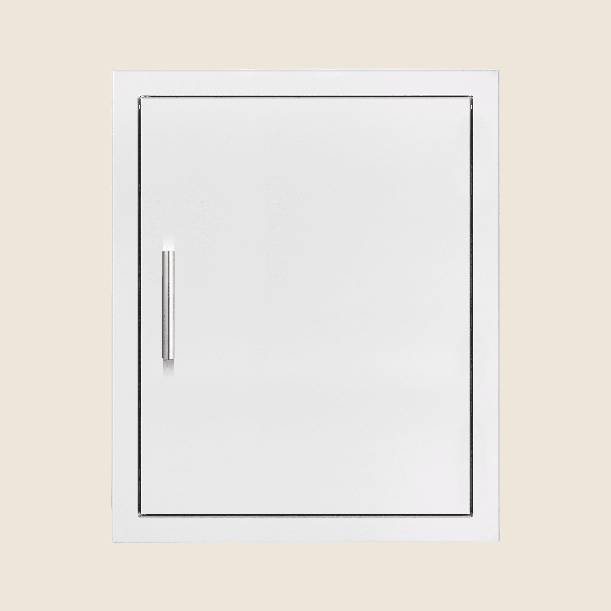 Summerset Grills 18-Inch Stainless Steel Reversible-Hinged Flush Mount Vertical Single Access Door thumbnail 1