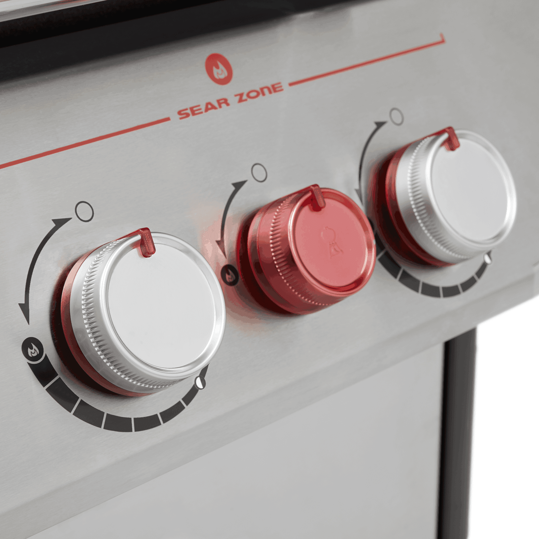 Weber Grills Genesis S 435 Gas Grill Sear Burner & Side Burner thumbnail 2