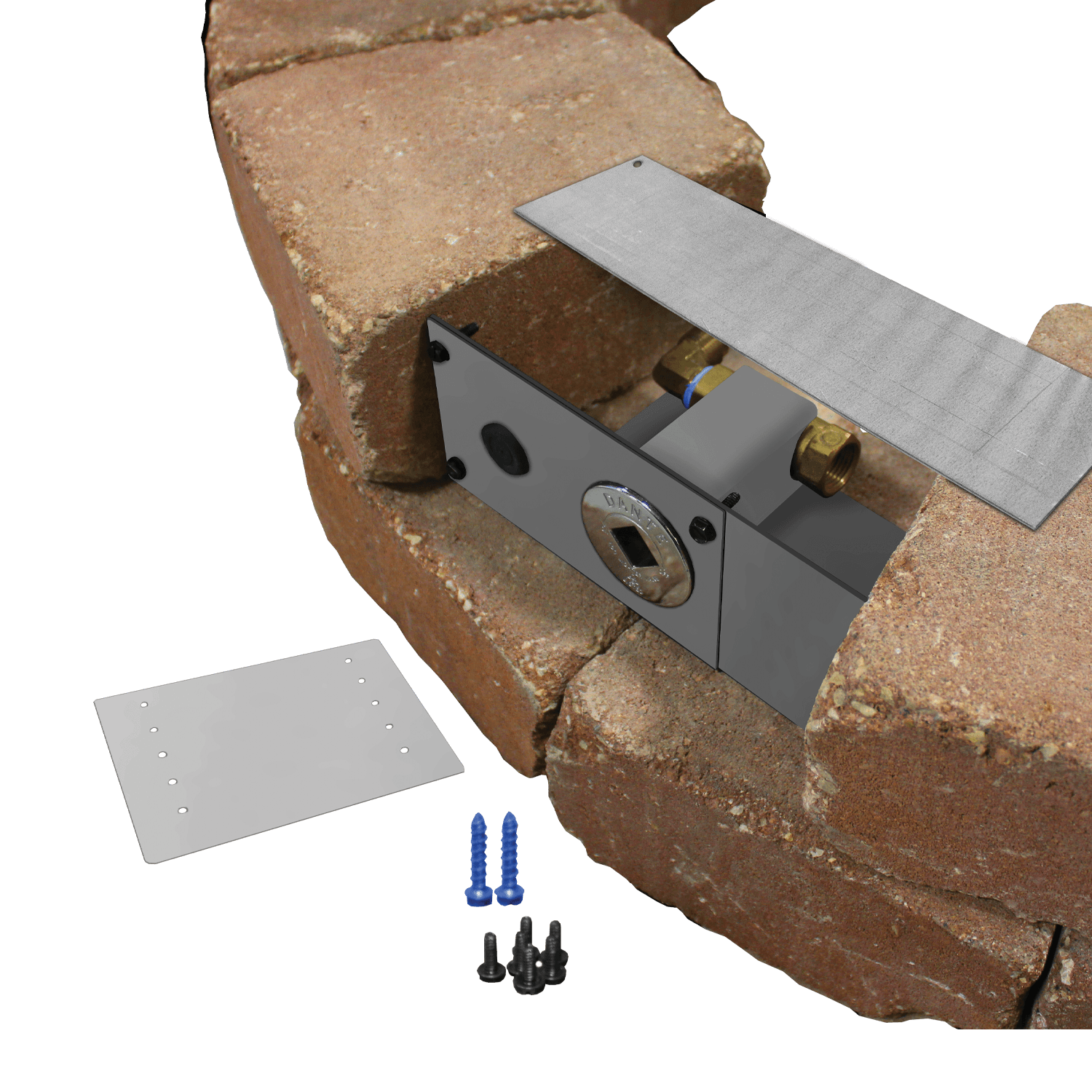 Firegear SRW Stone Paver Block Control Panel for AWS Burner Systems — image 1