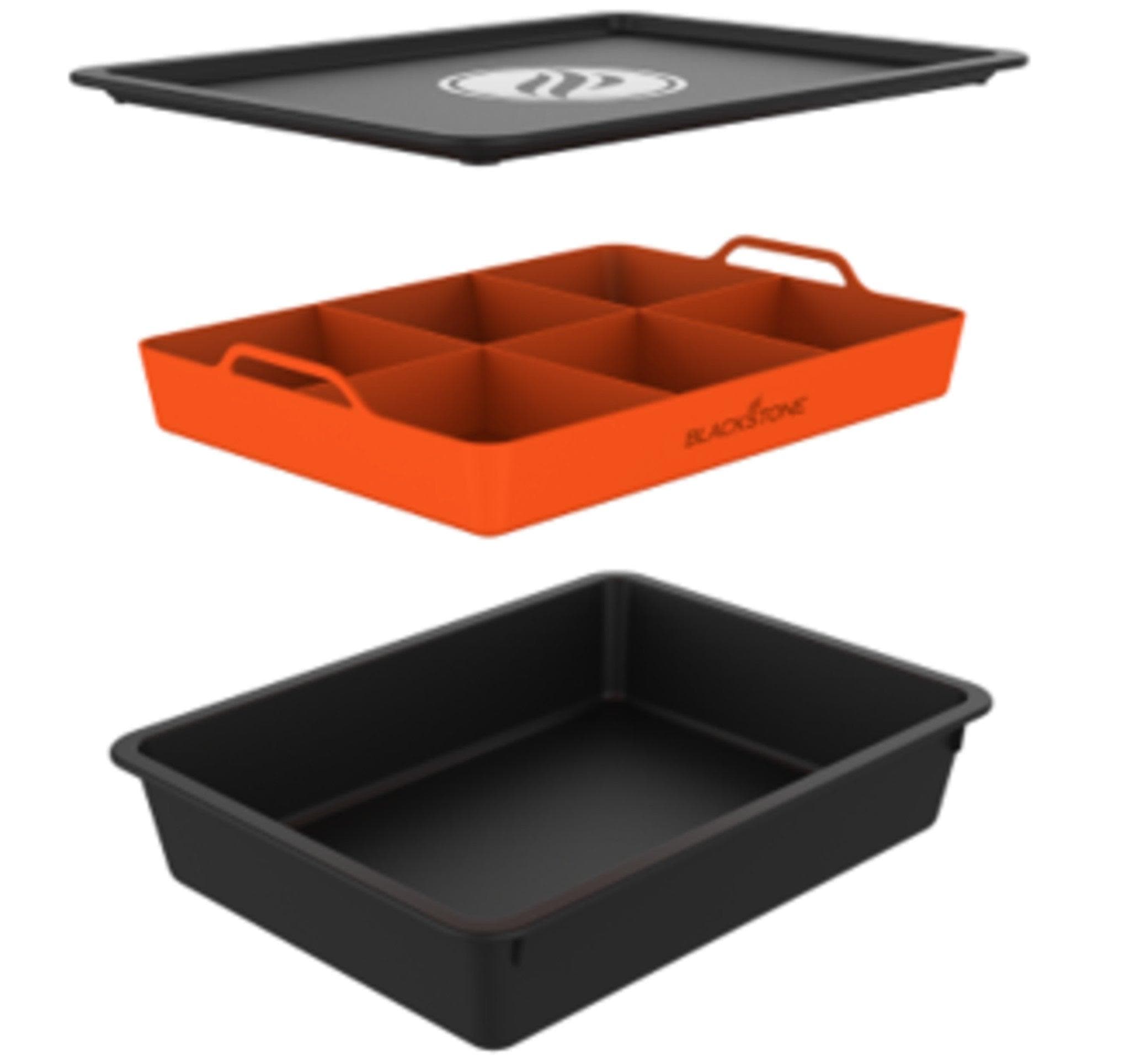 Blackstone Portable 6-Section Prep Bin and Tray with Lid
