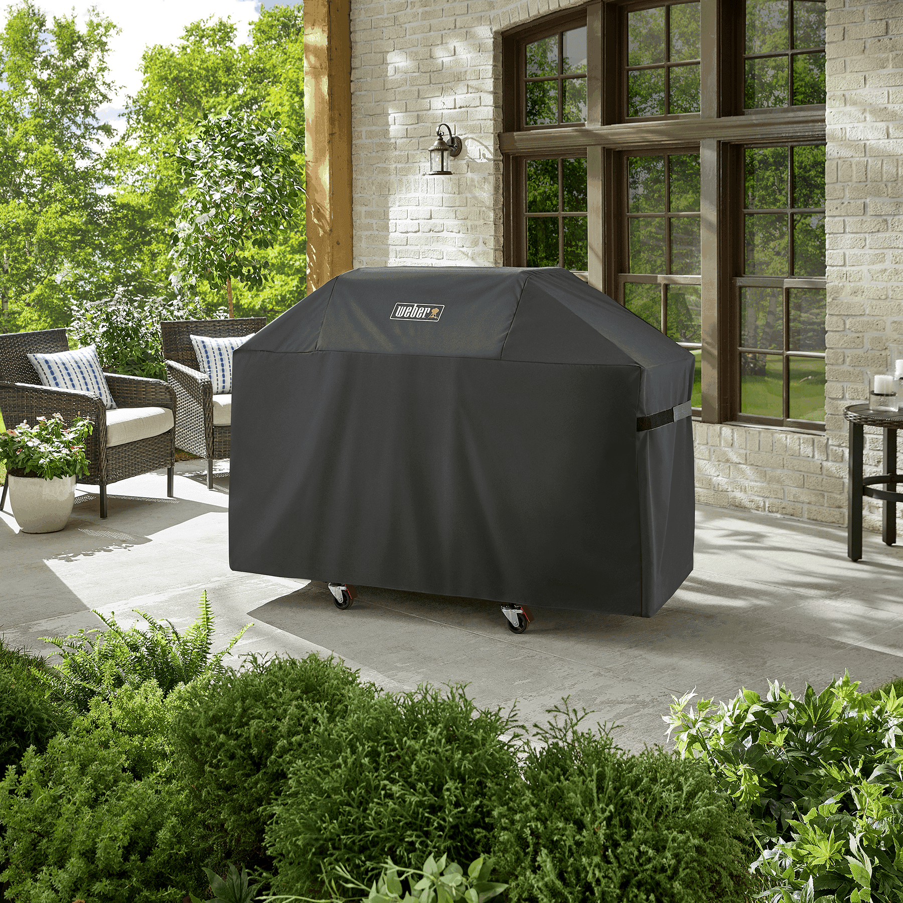 Weber Grills Premium Grill Cover for Genesis 300 Series Gas Grills thumbnail 2