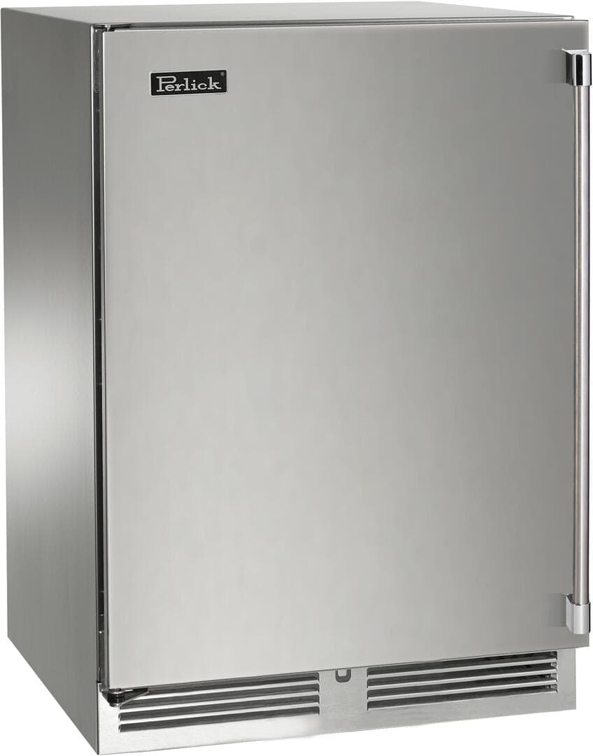 Perlick 24-Inch Signature Series Marine Grade Stainless Steel Outdoor Refrigerator w/ Door Lock - Right Hinged thumbnail 2