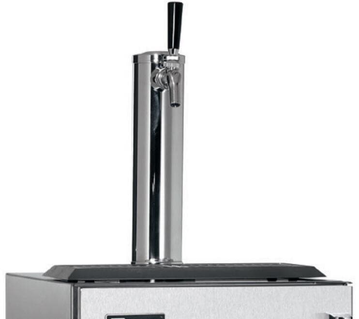 Perlick 15-Inch Signature Series Stainless Steel Outdoor Beer Dispenser w/ Door Lock - Left Hinged thumbnail 3