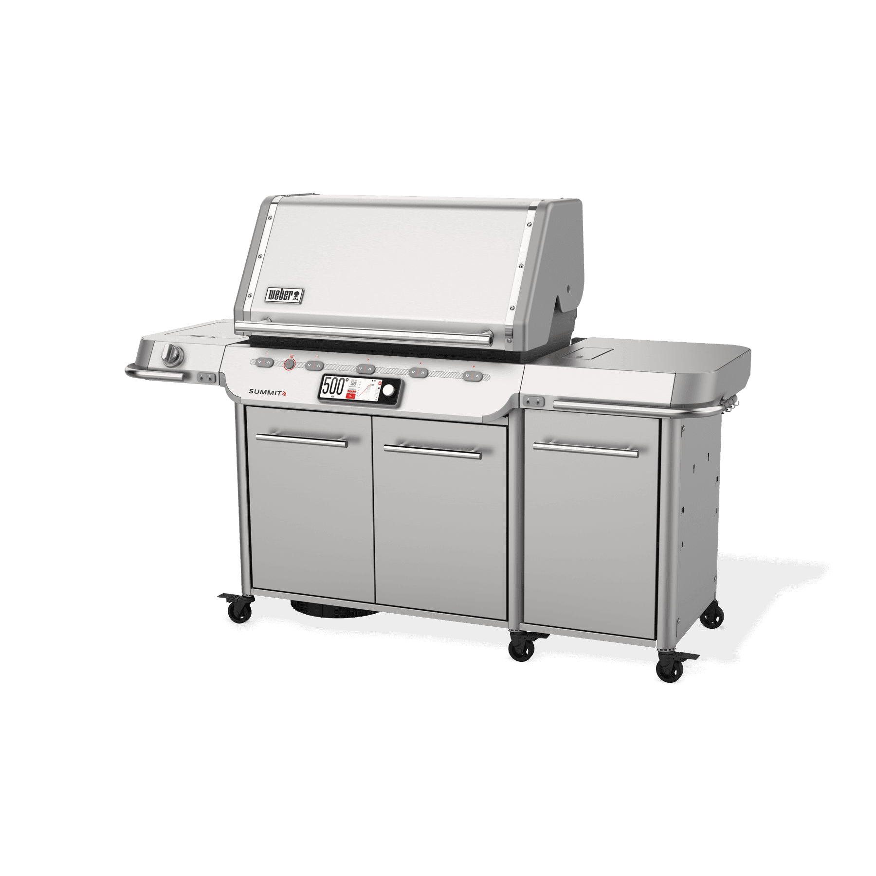 Weber Grills Summit Smart Fs38x S Wi Fi Connected Freestanding Gas Grill Rotisserie Sear Burner and Side Burner thumbnail 10