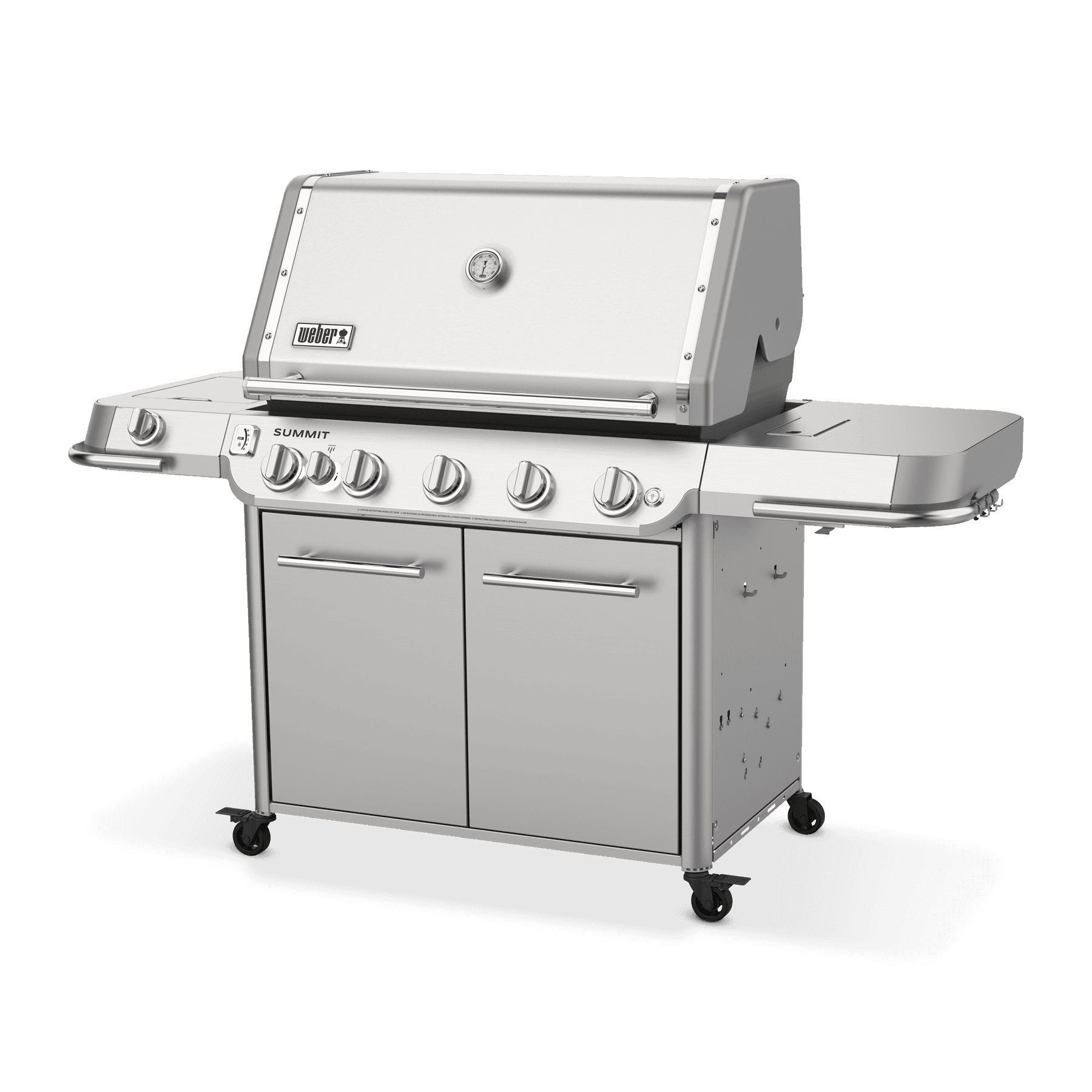 Weber Grills Summit FS38 S Freestanding Gas Grill Rotisserie Sear Burner and Side Burner thumbnail 10