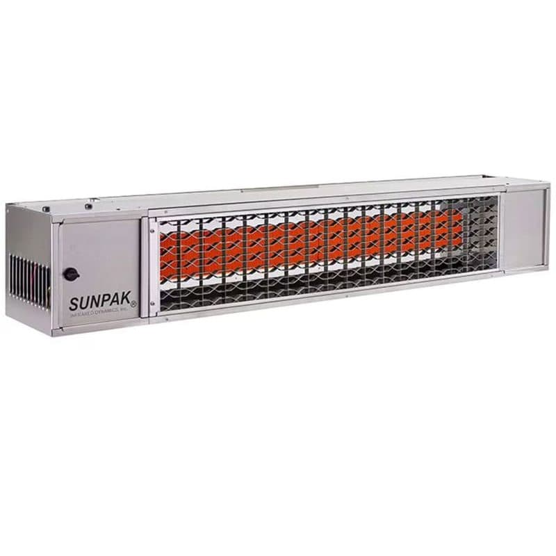 Sunpak TSR 48-Inch 34,000 BTU Propane Gas Two-Stage Infrared Patio Heater with Remote - Stainless Steel thumbnail 6