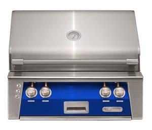 Alfresco Grills ALXE 30-Inch 2-Burner Built-In Propane Gas Grill with Sear Zone and Rear Infrared Burner - Ultramarine Blue — image 1
