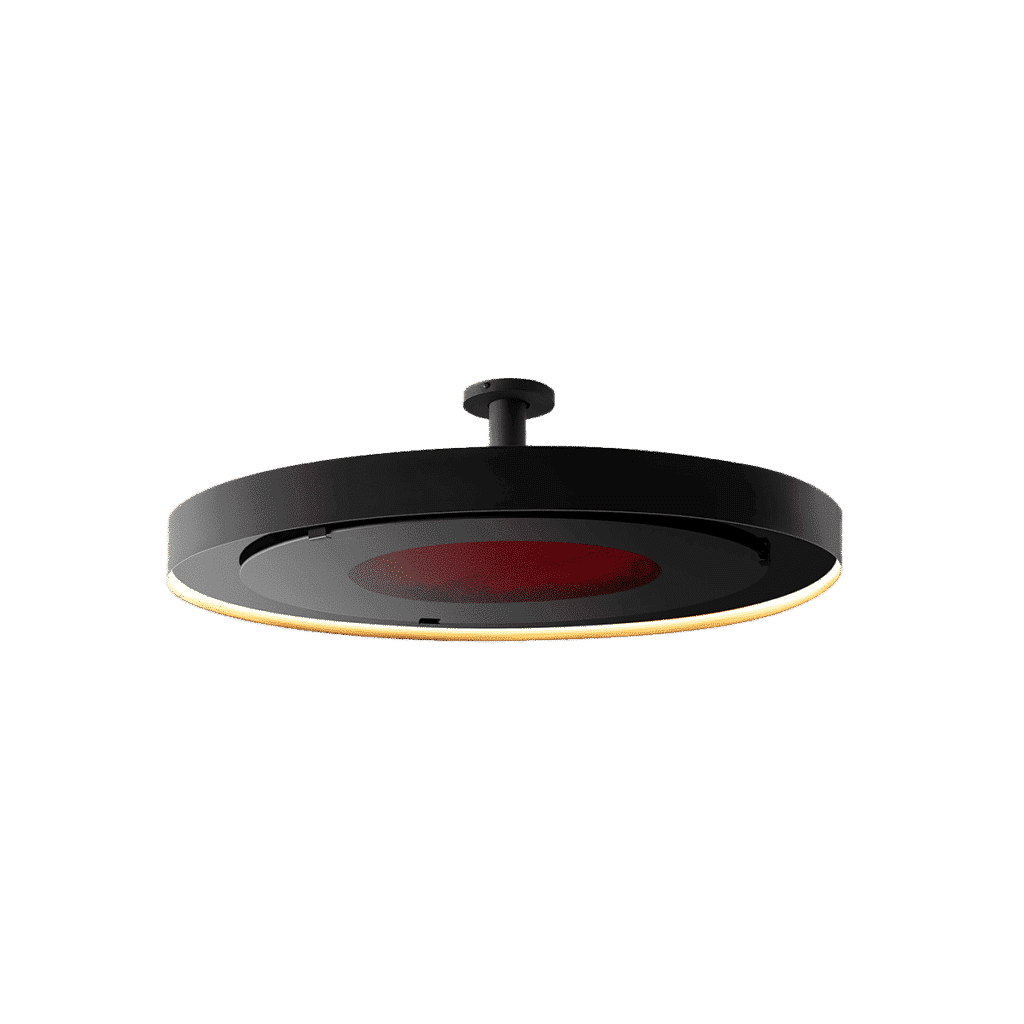 Bromic Heating 8-Inch Straight Ceiling Pole for Eclipse Electric Patio Heaters