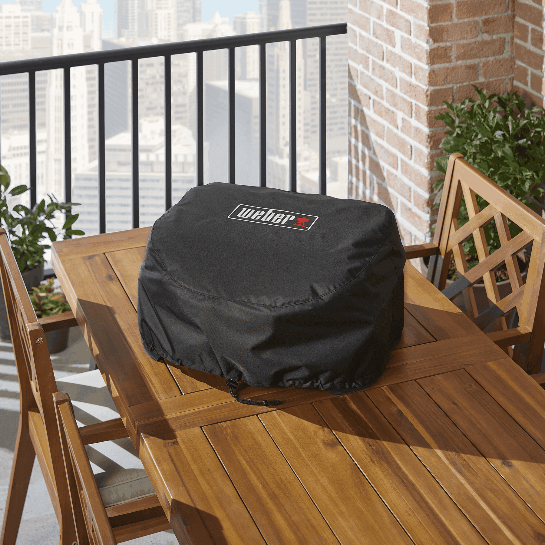 Weber Grills Premium Polyester Cover for Tabletop Weber Lumin Electric Grills thumbnail 2