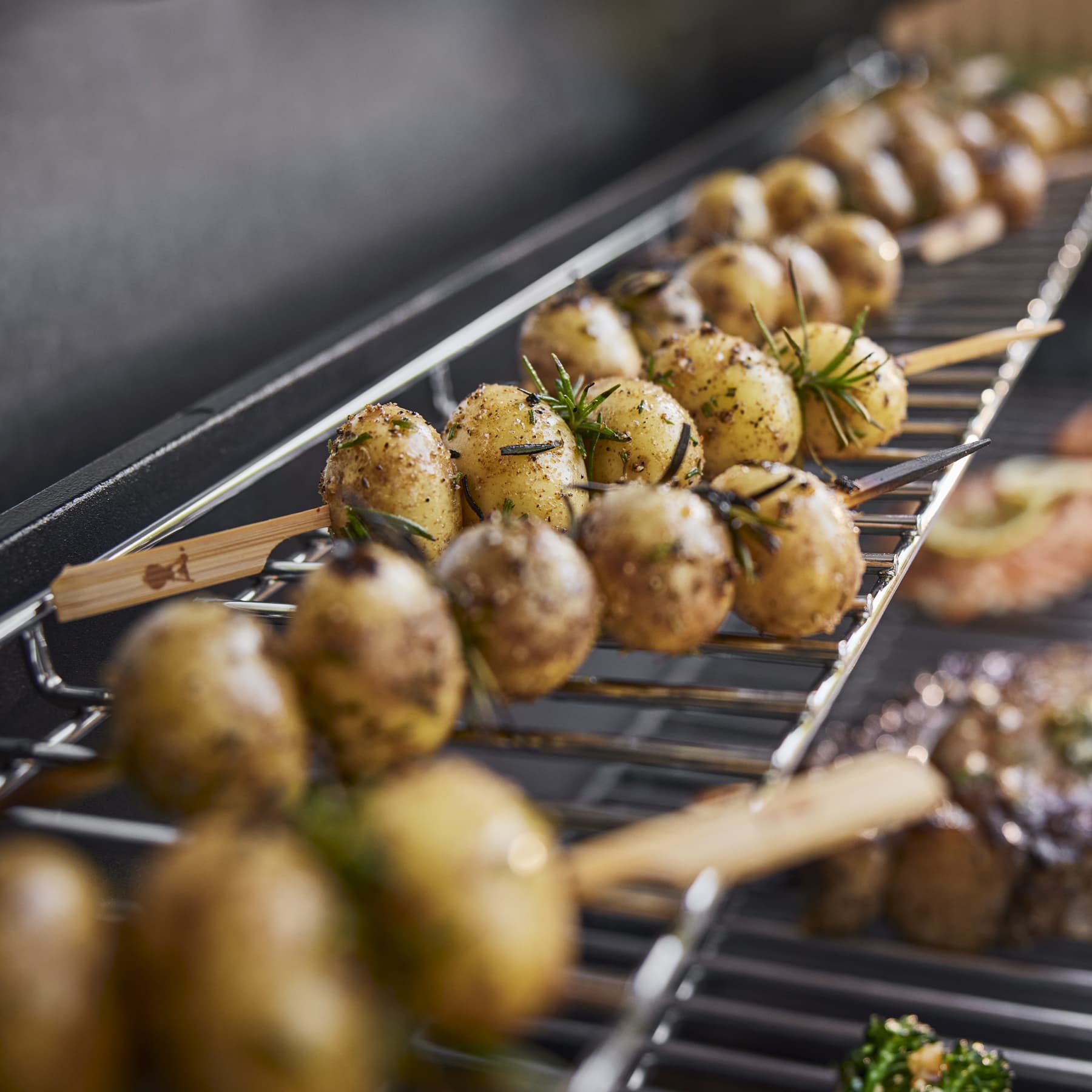 Weber Grills Genesis S-415 Freestanding Propane Gas Grill - Stainless Steel thumbnail 3