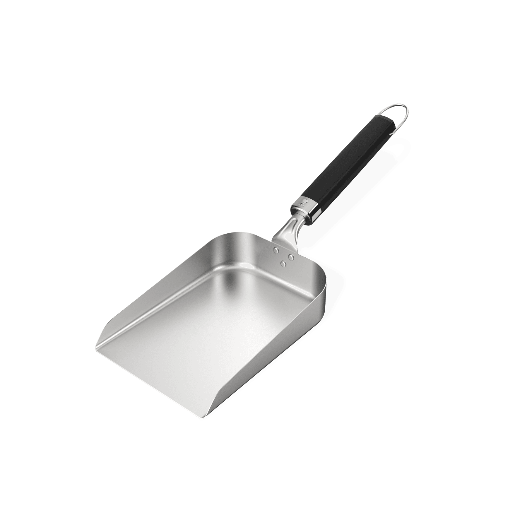 Weber Grills Stainless Steel Griddle Scoop Spatula with Non-Slip Handle