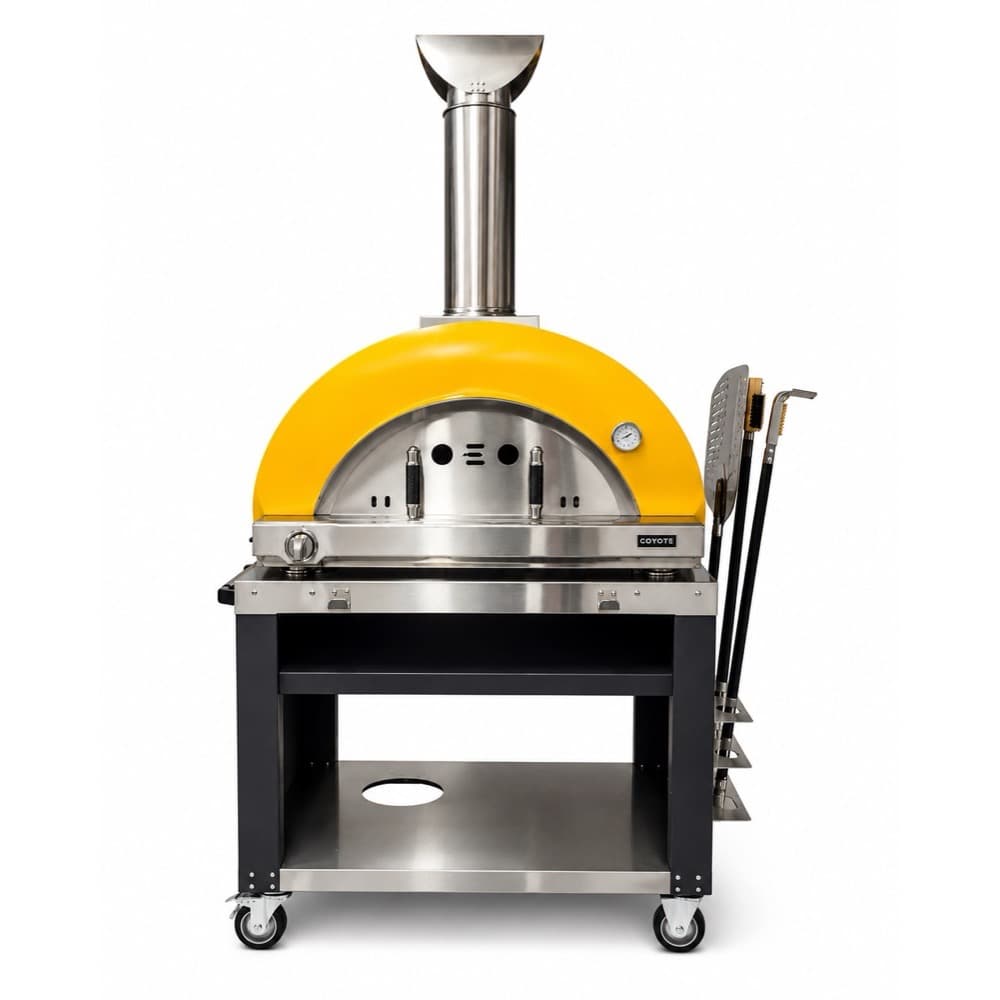 Coyote Freestanding Hybrid Gas & Fired Outdoor Pizza Oven thumbnail 3