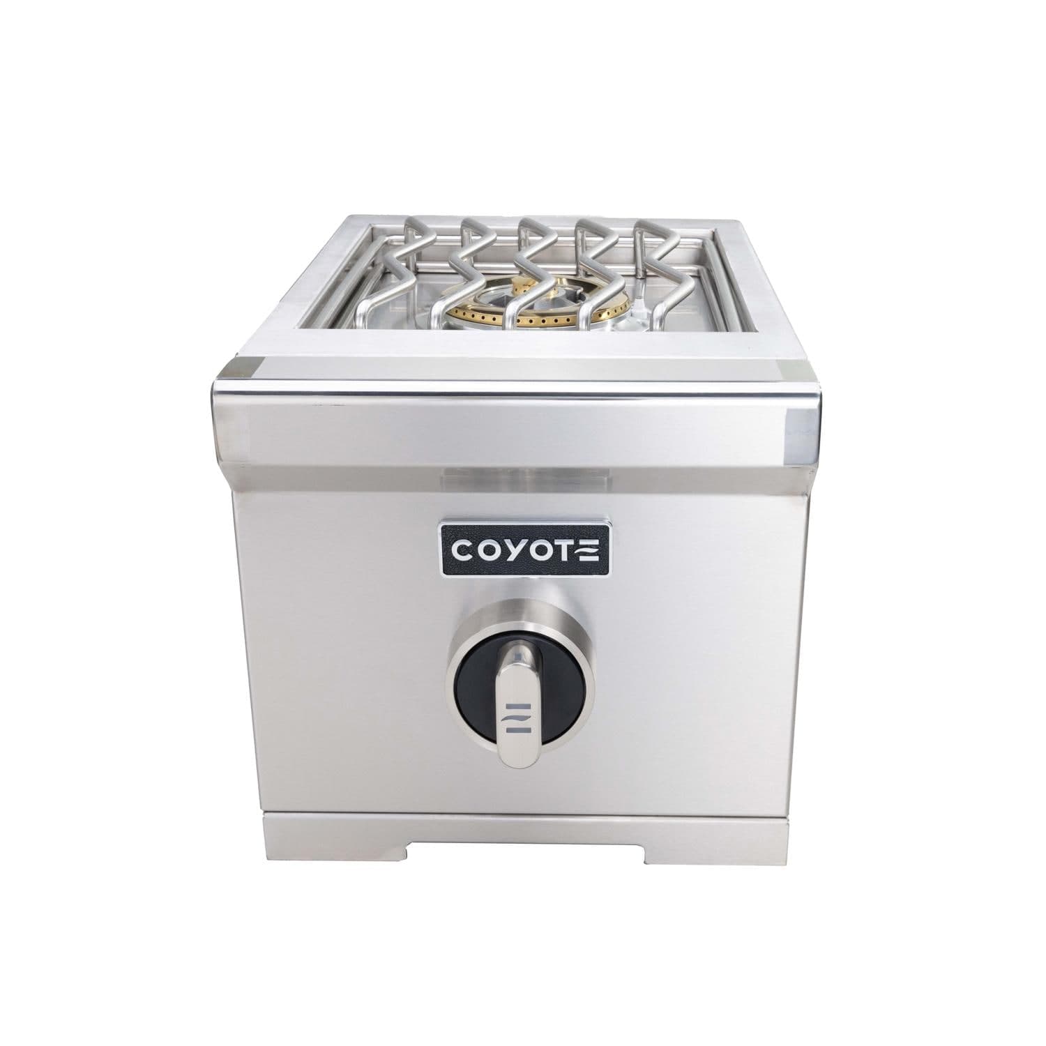 Coyote Built-In Gas Single Side Burner Removable Lid thumbnail 2