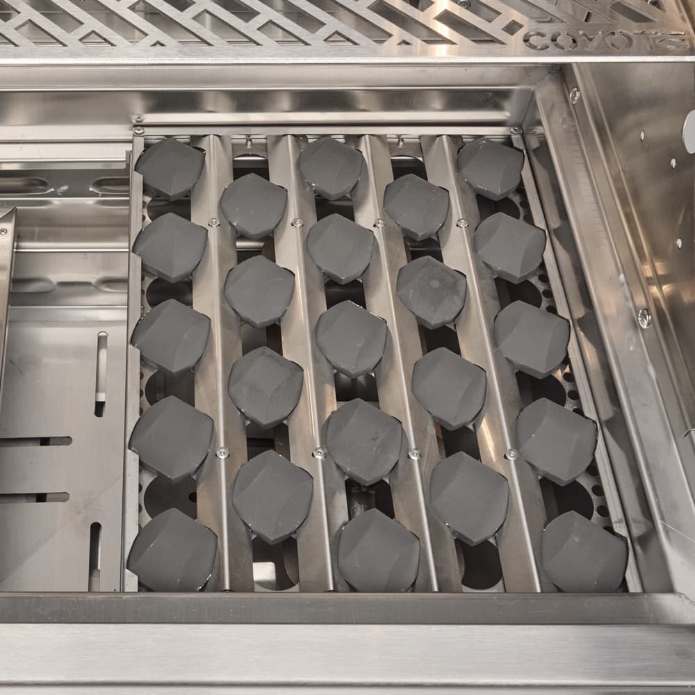 Coyote SL Series 5 Burner Freestanding Gas Grill RapidSear Infrared Burner and Rotisserie thumbnail 6