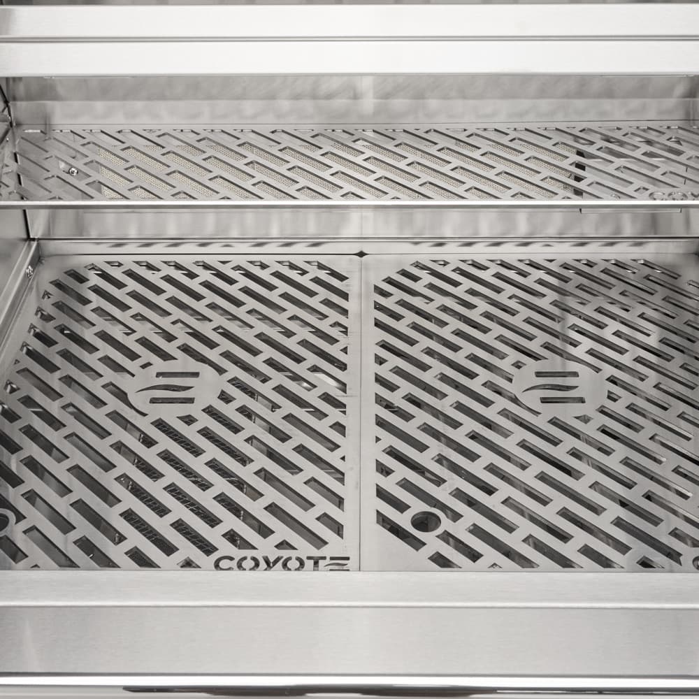 Coyote SL Series 5 Burner Freestanding Gas Grill RapidSear Infrared Burner and Rotisserie thumbnail 4