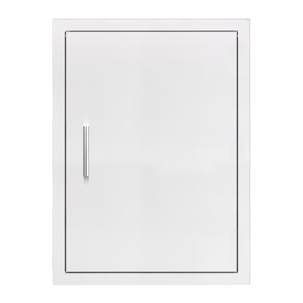 Summerset Grills 20-Inch Stainless Steel Masonry Mount Reversible-Hinged Vertical Single Access Door thumbnail 1