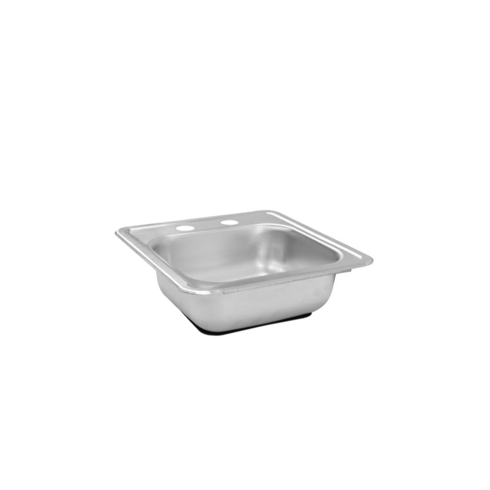 Summerset Grills 15-Inch x 15-Inch Outdoor Rated Stainless Steel Drop-In Sink with Hot and Cold Water Faucet thumbnail 3