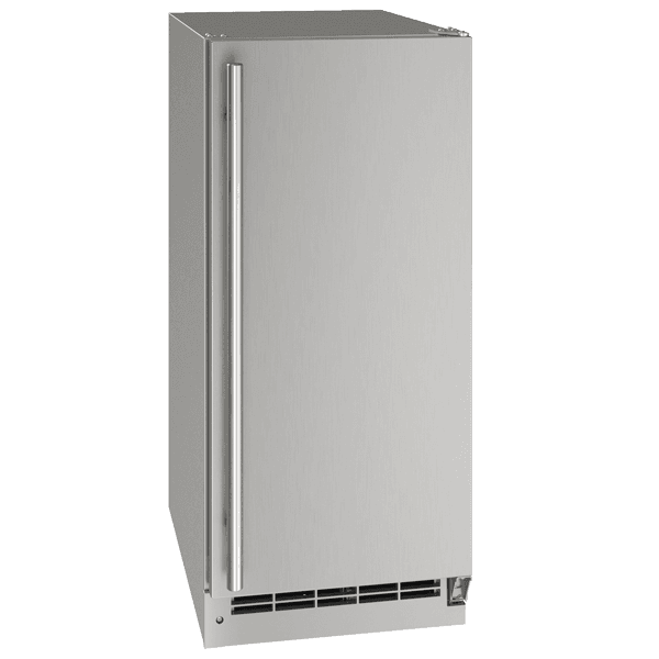 U-Line 15-Inch 3.1 Cu. Ft. Outdoor Rated Solid Door Compact Refrigerator - Stainless Steel thumbnail 3