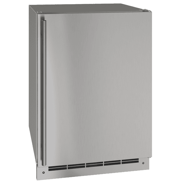 U-Line 24-Inch 5.4 Cu. Ft. Outdoor Rated Solid Door Compact Refrigerator - Stainless Steel thumbnail 2