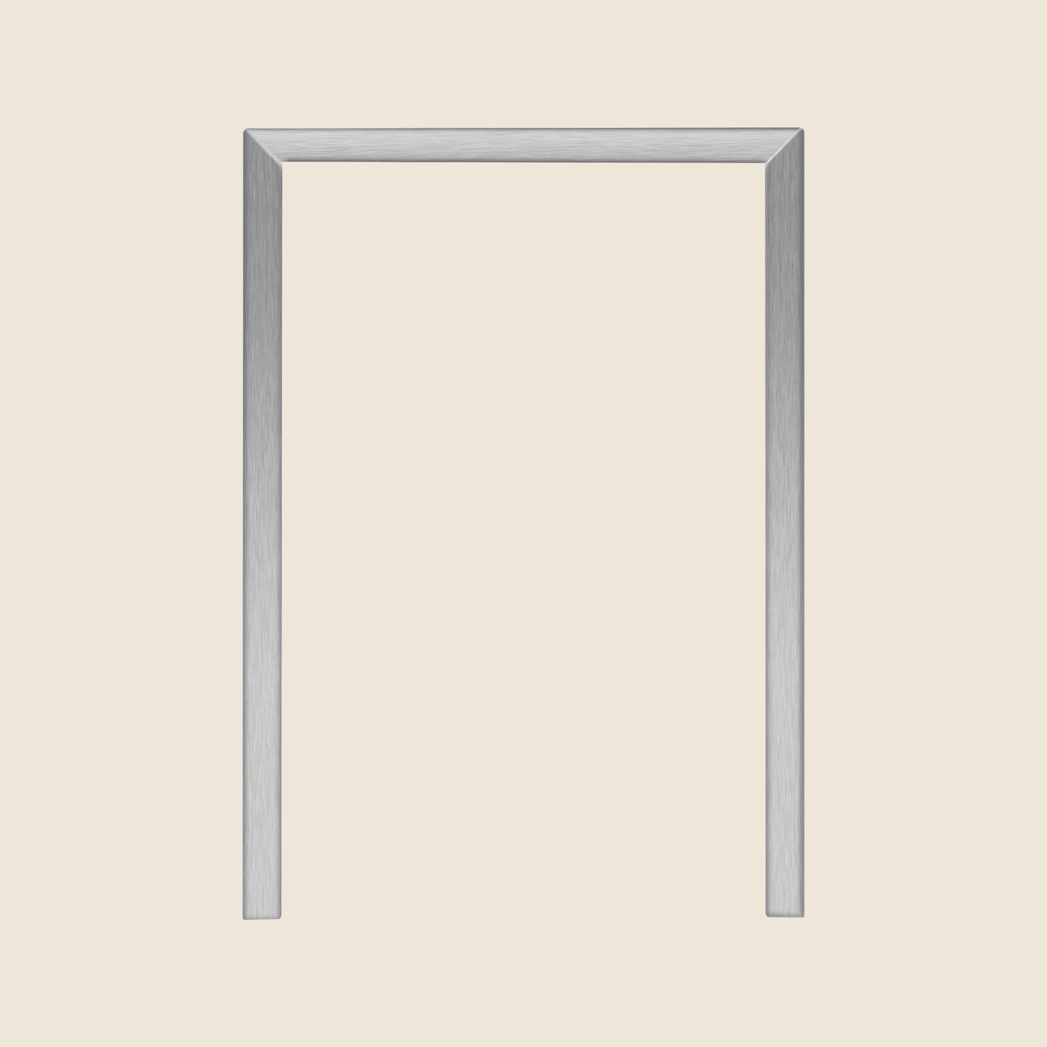 Summerset Grills Stainless Steel Finishing Frame Trim Kit for 24-Inch Series Refrigerators