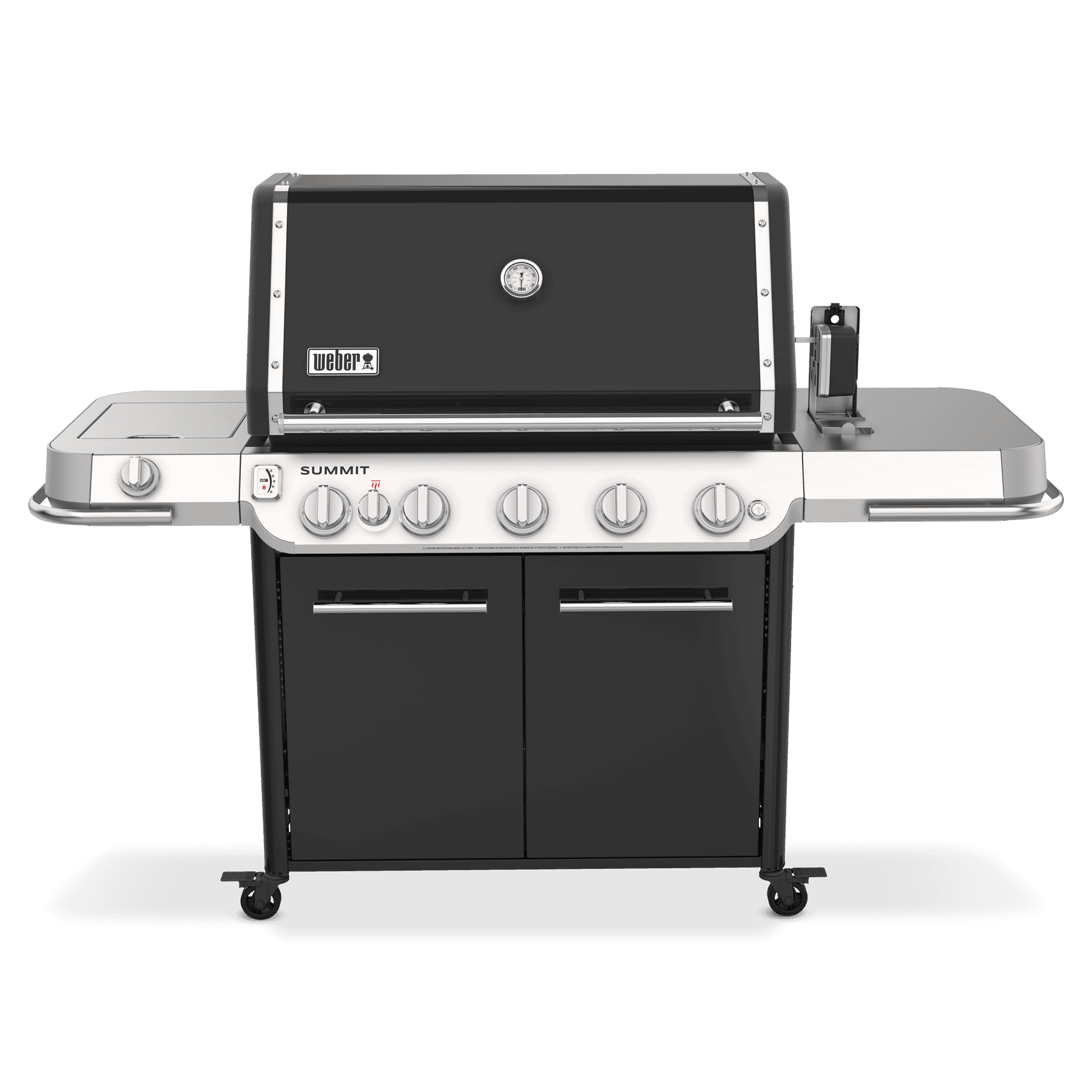 Weber Grills Summit FS38 E Freestanding Gas Grill Rotisserie Sear Burner and Side Burner thumbnail 9