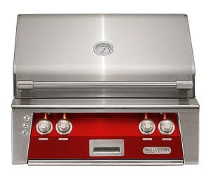 Alfresco Grills ALXE 30-Inch 2-Burner Freestanding Propane Gas Grill with Rear Infrared Burner - Carmine Red thumbnail 1