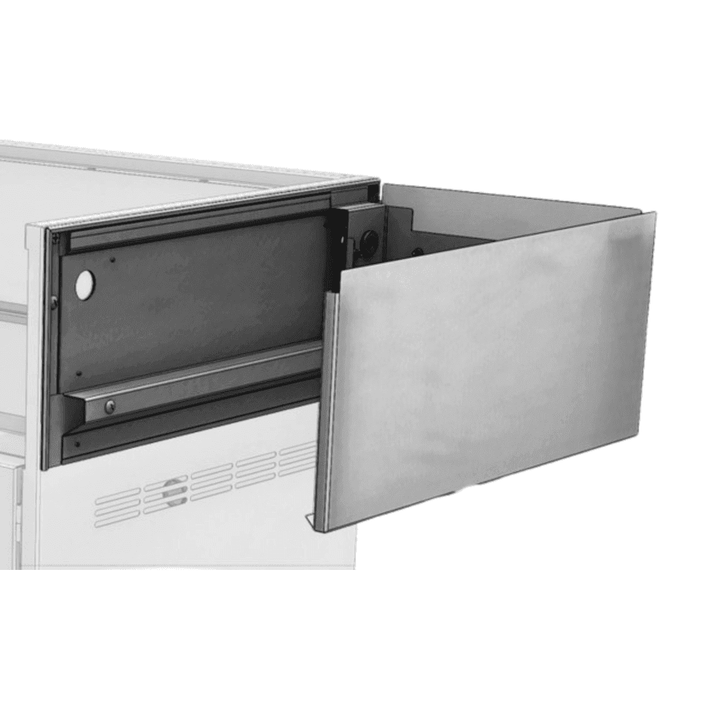 Artisan Side Shelf Mount for 30,000 BTU Built-In Double Side Burner thumbnail 1