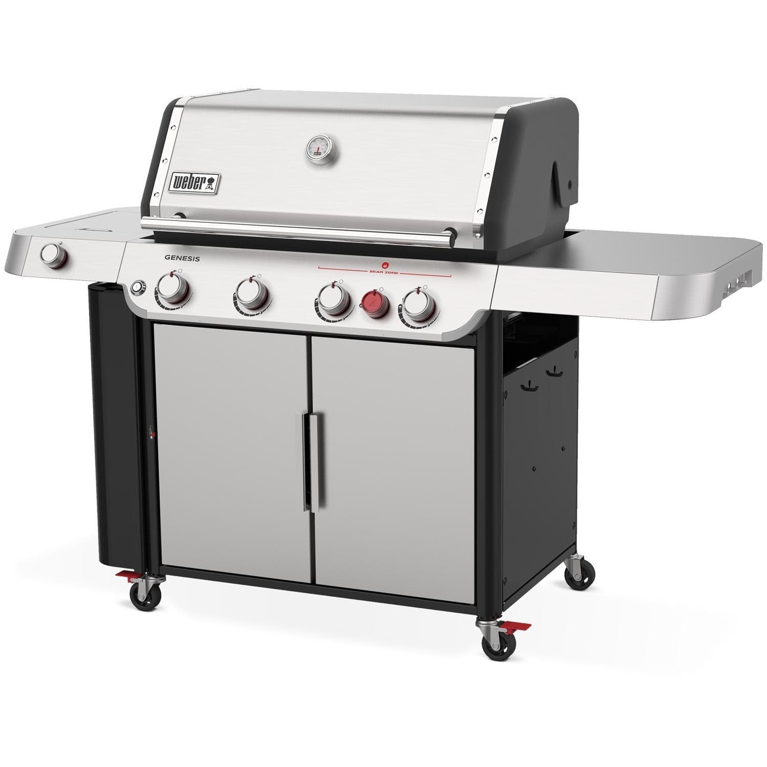 Weber Grills Genesis Sx 335 Gas Smart Grill Sear Burner & Side Burner thumbnail 3
