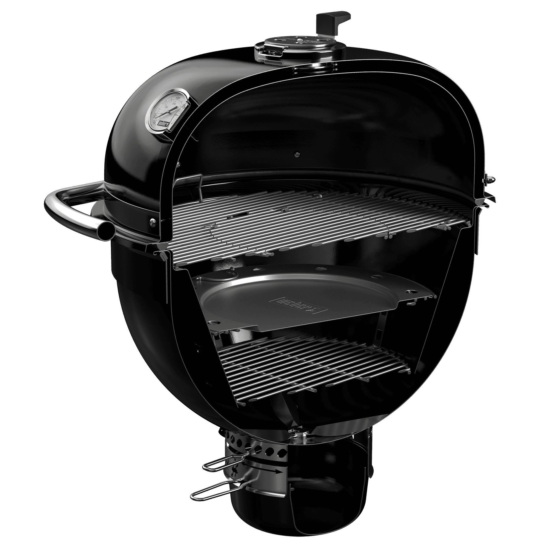 Weber Grills Summit 24-Inch Kamado E6 Charcoal Grill with Stand - Updated Model thumbnail 8