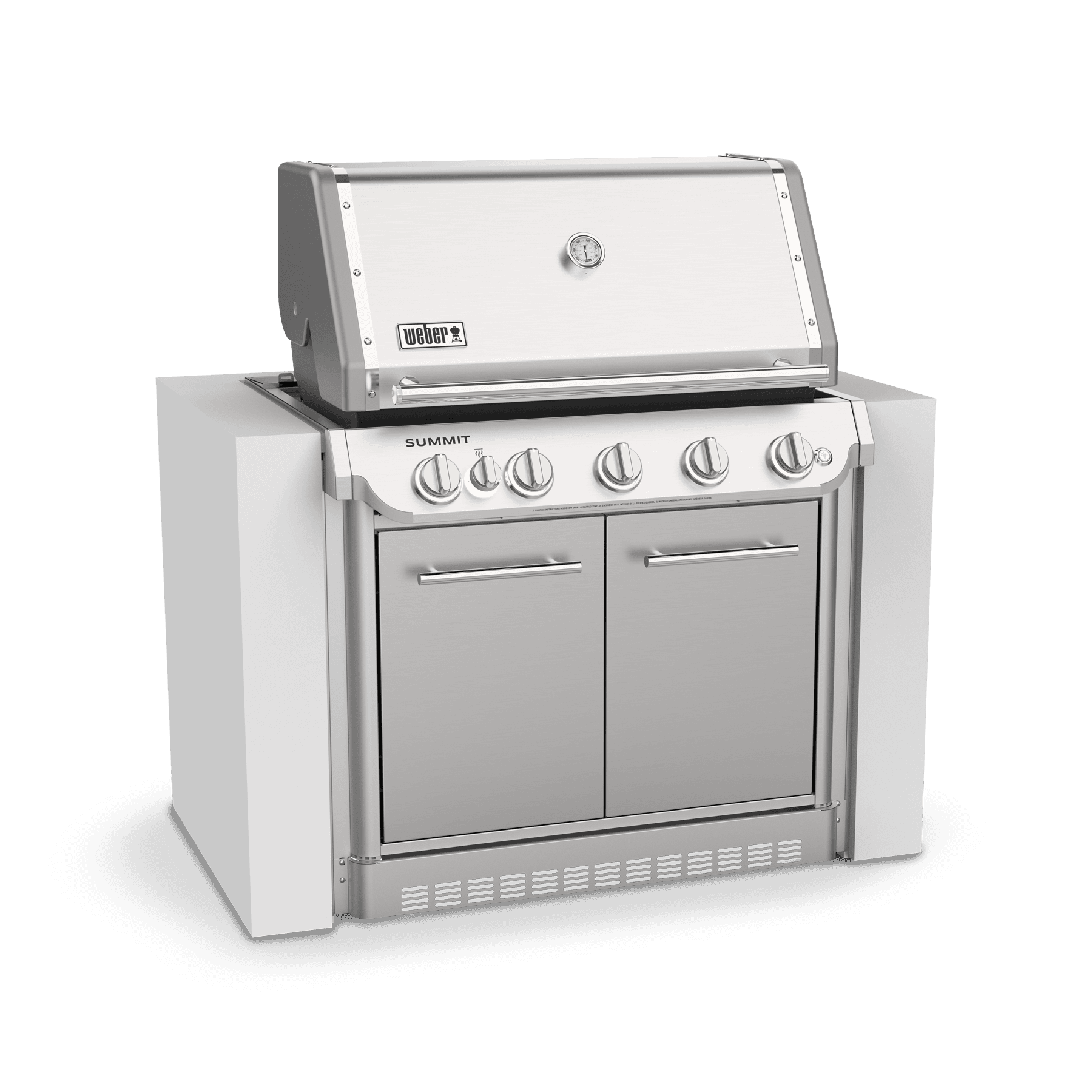 Weber Grills Summit Sb38 S Built-In Gas Grill Rotisserie and Sear Burner thumbnail 9