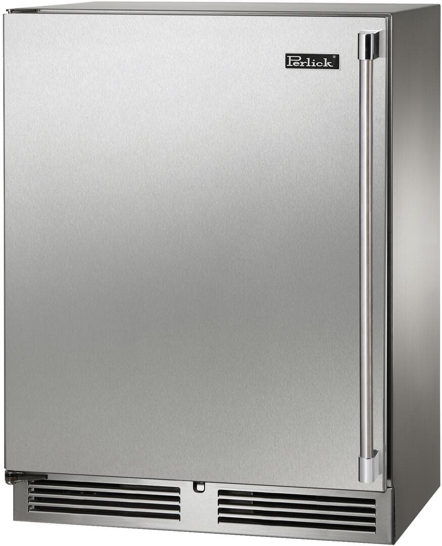 Perlick 24-Inch Signature Series Shallow Depth Stainless Steel Outdoor Wine Reserve w/ Door Lock - Right Hinged thumbnail 2
