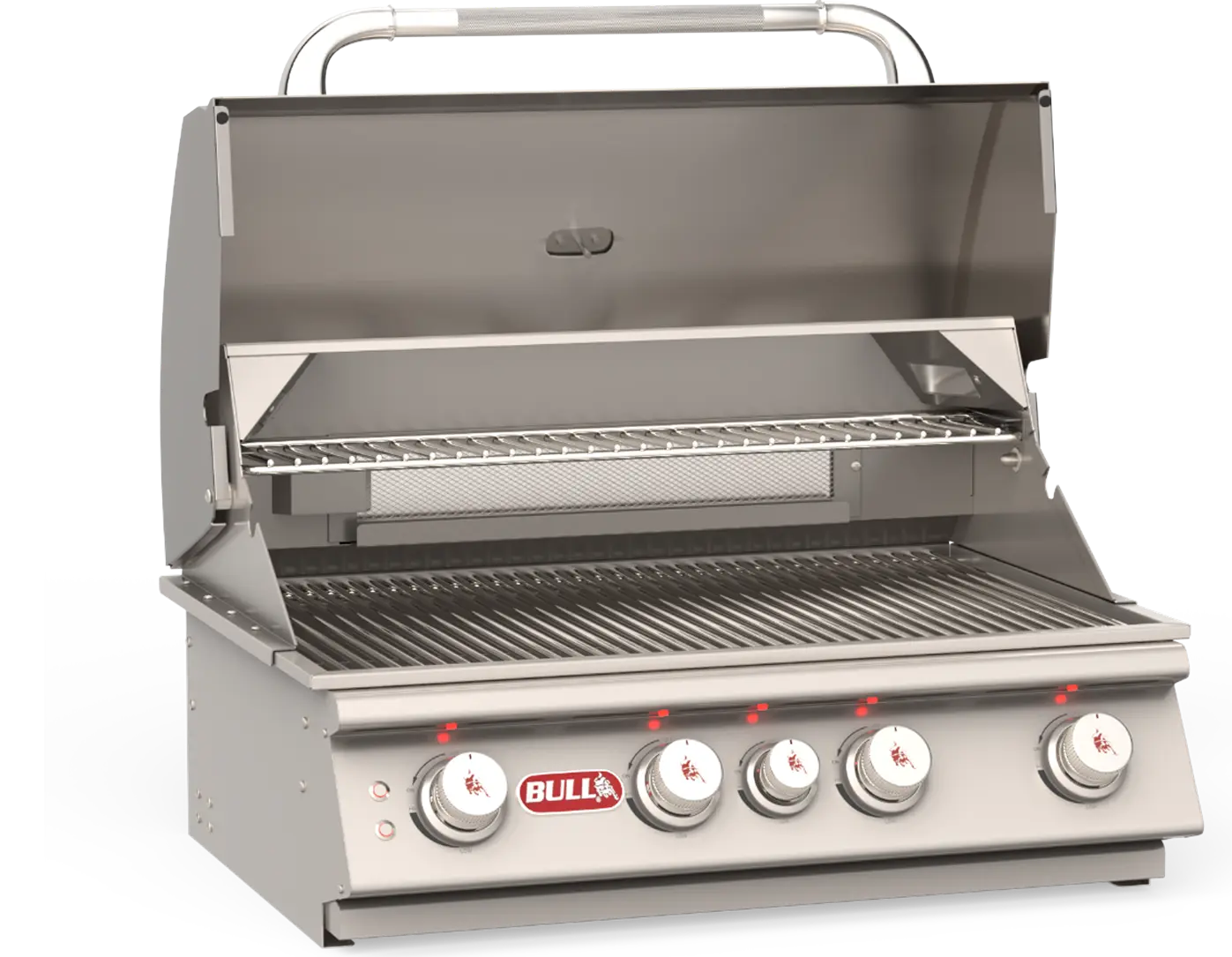 Bull BBQ built-in and Weber freestanding gas grills