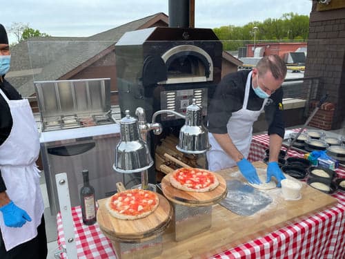 Chicago Brick Oven outdoor kitchen install