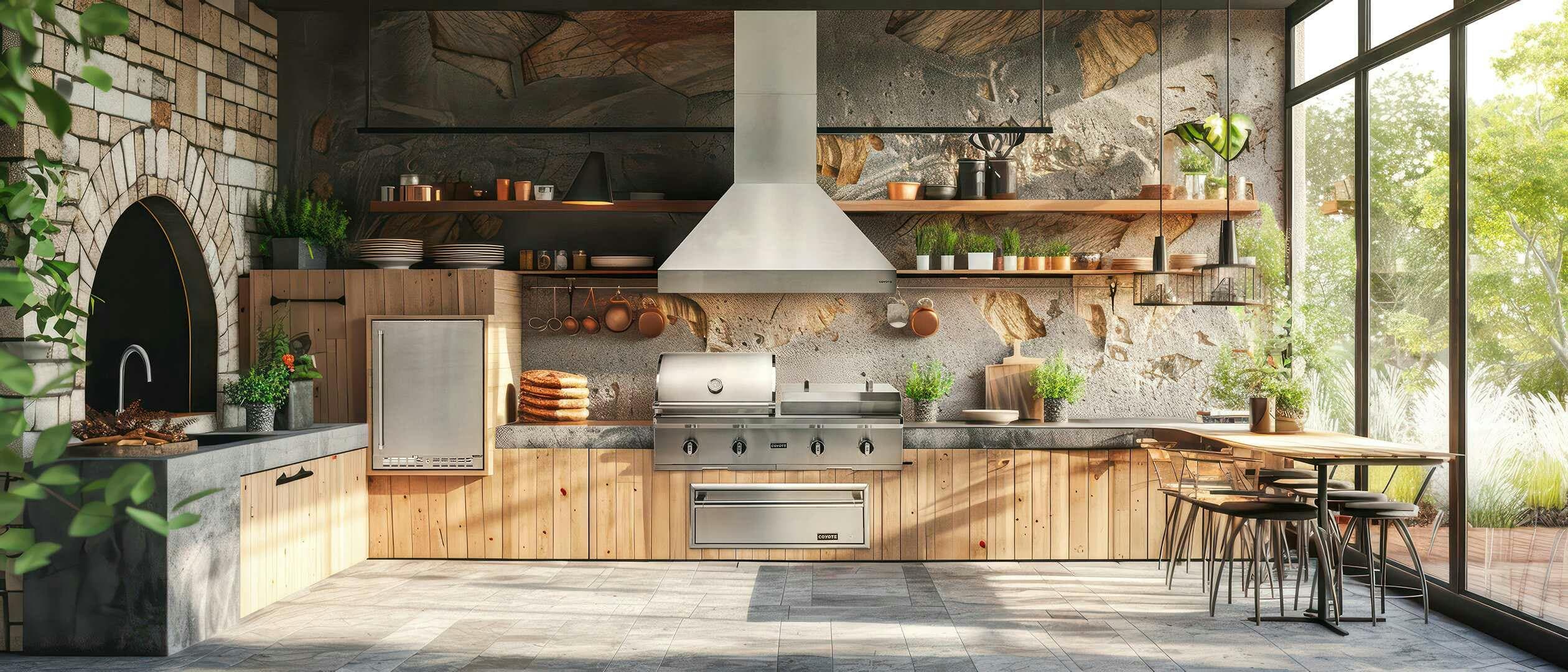 Coyote Outdoor outdoor kitchen install