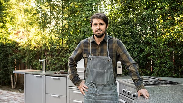 DCS by Fisher & Paykel outdoor kitchen install