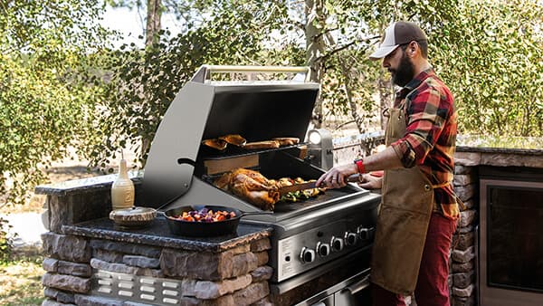 DCS by Fisher & Paykel outdoor kitchen install