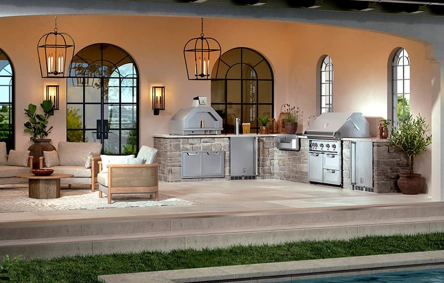Hestan Outdoor outdoor kitchen install