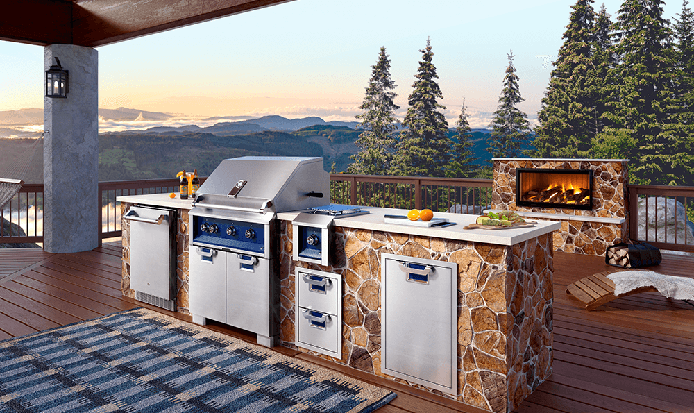 Hestan Outdoor outdoor kitchen install