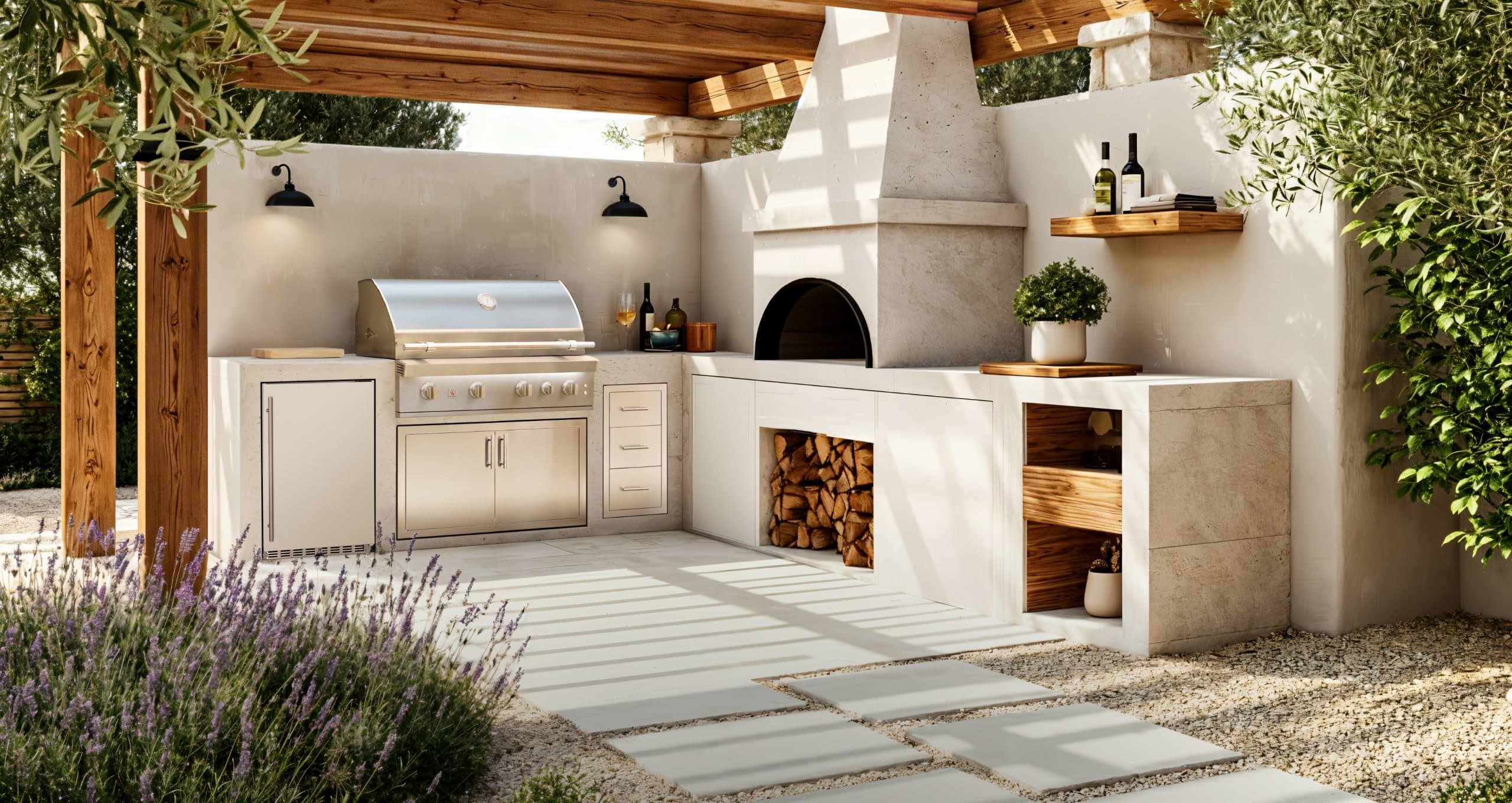 Summerset outdoor kitchen install