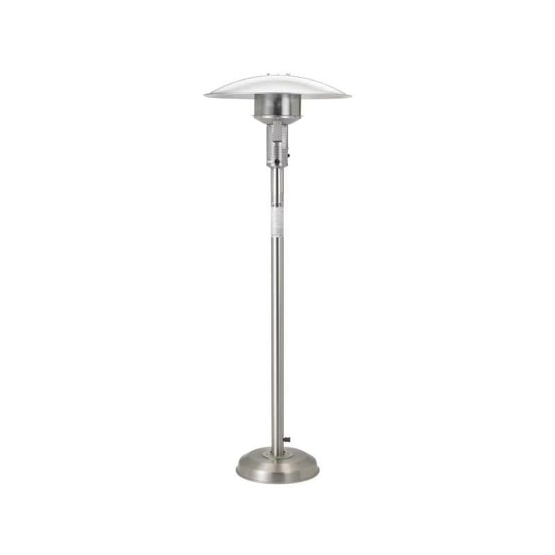 Sunglo 50,000 BTU Natural Gas Portable Post-Mount Patio Heater - Stainless Steel thumbnail 2
